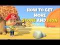 How to get more STONE in Animal Crossing New Horizons