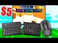 I used the CHEAPEST Mouse and Keyboard.. IT BROKE! (Roblox Arsenal)