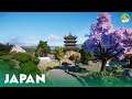 "Japan" - Japanese Macaque Habitat / Summer Lake - Planet Zoo Speedbuild (1/2)