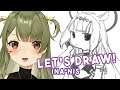 Let's sketch Ina'nis! | Comfy Drawing Stream