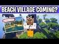 Minecraft Beach Village Coming? 5 Villager & Pillager Ideas Under Review!