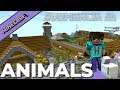 Minecraft Survival: How To Build an Animal Enclosure in a Minecraft Castle | Avomancia Ep83 Avomance