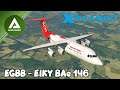 NEW Just Flight BAE 146 - X-Plane 11 -Simply Connect Va - First Full Flight With Checklist - Live