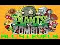 PLANTS VS. ZOMBIES (ALL 4 LEVELS)