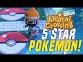POKEMON ISLAND in Animal Crossing New Horizons 5 Star Island Tour! (Animal Crossing Tips)