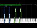 Rammstein - Sonne Synthesia Piano Tutorial (midi) //Rain Dance Doggy