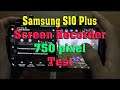 Samsung S10 Plus Screen Recorder Test