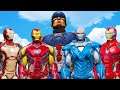 SQUAD IRON MAN vs CAPTAIN AMERICA - Epic Superheroes Battle