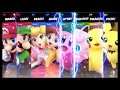 Super Smash Bros Ultimate Amiibo Fights   Request #3996 4 Team Battle at Pokemon Stadium