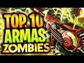 TOP 10 MELHORES ARMAS no COLD WAR ZOMBIES!! - CoD Black Ops Cold War