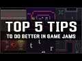 Top 5 Tips To Do Better In Game Jams