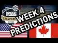 WEEK 4 RLCS NA PREDICTIONS AND WEEK 3 RECAP!