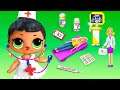 12 Boneka Mini untuk LOL OMG dan Barbie / Rumah Sakit Mikro