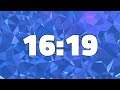 16 MINUTES AND 19 SECONDS TIMER COUNTDOWN [979 seconds - 16:19]