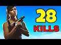 28 KILLS SOLO vs SQUAD | CALL OF DUTY MOBILE BATTLE ROYALE GAMEPLAY