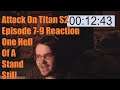 Attack On Titan S2 Episode 7-9 Reaction One Hell Of A Stand Still