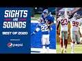BEST Sights & Sounds from 2020 Season 🗣 'Play for the man next to you!' | New York Giants