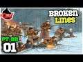 Broken Lines #01 - XCOM na Segunda Guerra Mundial - Gameplay em Português PT-BR