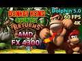 Dolphin 5.0 • 60FPS • 4K | Donkey Kong Country Returns - FX 4300 | GTX 1660 Super