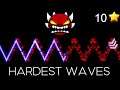 Hardest Wave Levels In Geometry Dash 2.1