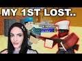 I LOST A 1V1 TO HER IN ARSENAL... | ROBLOX