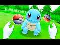 I Threw Some Balls at Dumb Turtle and Now I'm Confused in Pokemon VR!