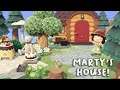 Landscaping Marty's House | Animal Crossing New Horizons