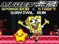 MUGEN Survival Run # 4: Spongebob and Starfy