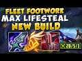 NEW FLEET FOOTWORK LIFESTEAL BUILD IS PERFECT FOR QUINN TO ABUSE (CRAZY HEALING) - League of Legends