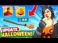 *NEW* HALLOWEEN UPDATE is HERE in Fortnite! (Mythics, Skins + MORE)