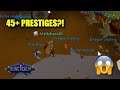 RuneRealm RSPS: Completing 45+ Prestiges & Boss Points Grinds!! +Big Giveaway