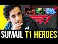 SumaiL trying all "T1 Mid Heroes" that made them Win ESL ONE