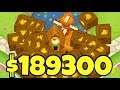 This Ultraboosted Farm Makes $189,300 PER Round! (Bloons TD 6)