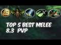 Top 5 BEST Melee For PvP  - WoW BFA 8.3