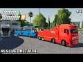 Towing broken MAN bus to service | Rescue on Italia | Farming Simulator 19 | Episode 4