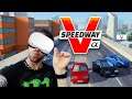 V Speedway [Sidequest Game] Oculus Quest 2 Gameplay