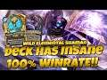Wild Elemental Shaman | UNBELEIVABLE 100% WINRATE | Hearthstone