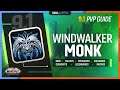 WINDWALKER MONK 9.1 PvP Guide | Best Race, Talents, Covenant, Soulbinds, Conduits, Gear & Macros