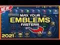 15 WAYS TO MAX YOUR EMBLEMS FASTER IN 2021 - 2021 TIPS AND TRICKS IN MOBILE LEGENDS | Tengcs Gaming