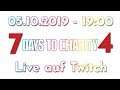 7 DAYS TO CHARITY 4 💗 💙 💚  Spendenlivestream 💛 💜 🖤  05.10.2019  19:00 UHR TWITCH