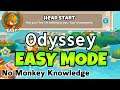 BTD6 Odyssey - Easy Mode || No Monkey Knowledge || Tutorial / Guide (Head Start)