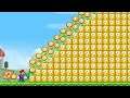 Can Mario Collect 999 Fire Flowers and Jump Over 99 Item Blocks in New Super Mario Bros. Wii ?