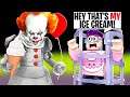 Can We Survive This HAUNTED ROBLOX CIRCUS STORY!? (PENNYWISE TOOK JUSTIN!)