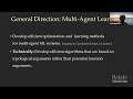 Equilibrium Computation and the Foundations of Multi-Agent Machine Learning