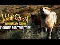 FIGHTING WOLVES FOR TERRITORY! | WolfQuest : Anniversary Edition Gameplay Part 2