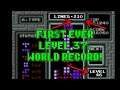 FIRST EVER Level 37 in NES Tetris: 310 Lines from a Level 18 Start (Former World Record)