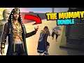 Golden Sunrise(The Mummy) Bundle On Factory Roof Gameplay- Garena Free Fire