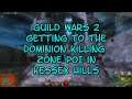 Guild Wars 2 Getting to the Dominion Killing Zone POI in Kessex Hills