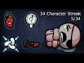 How Good Is RED KEY On A Normal Run - 34  Character Streak (5/34) - The Binding of Isaac: Repentance