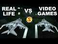 Jets in Real Life vs Jets in Videogames